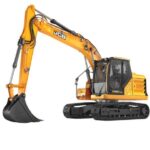 JCB 140X rups graafmachine