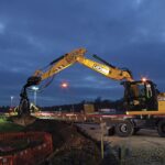 JCB JS175W+ (TAB) mobiele graafmachine