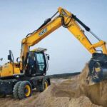 JCB JS160W+ mobiele graafmachine